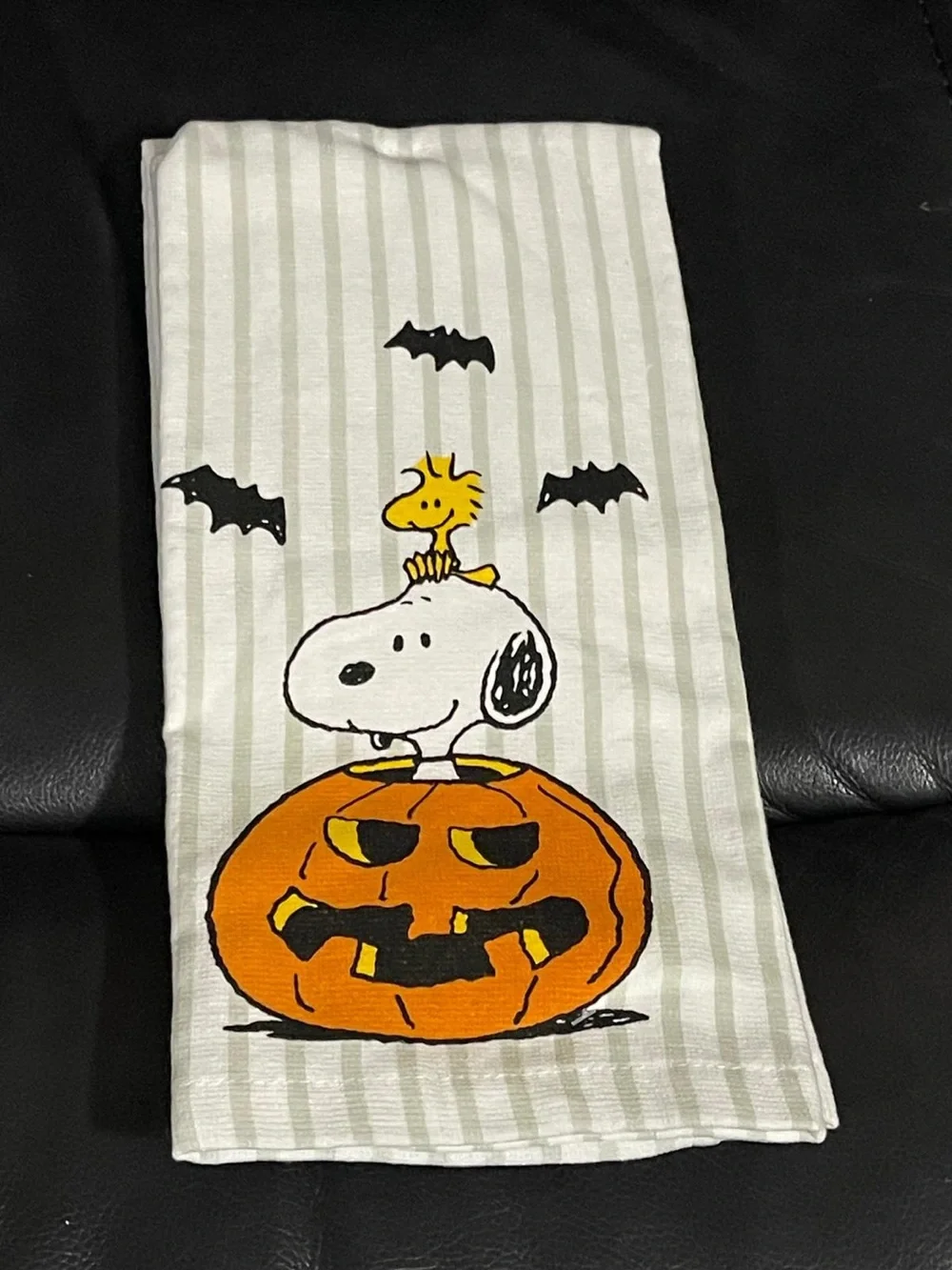Halloween Peanuts Kitchen Towels The Great Pumpkin, Set of 2